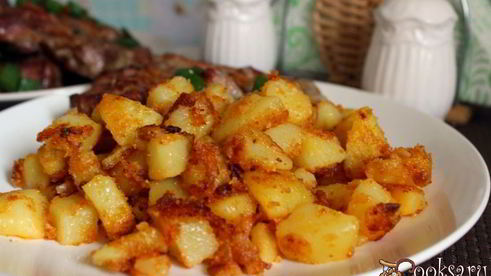 картофельный гарнир к мясу