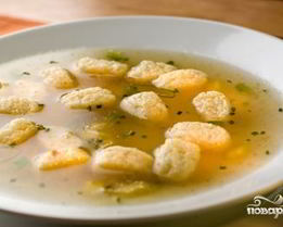 Клецки из манки