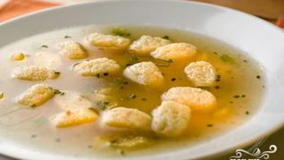 Клецки из манки