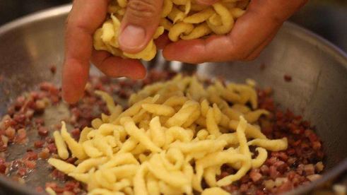 клецки из муки шпецели