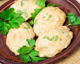 Диетические котлеты из минтая