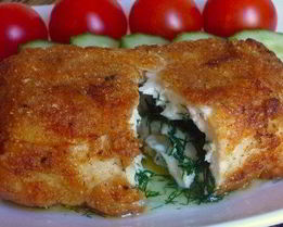 Домашние котлеты по-киевски из куриного филе
