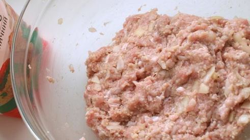 индюшиные котлеты с кус-кусом