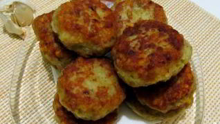 Картофельные котлеты с фаршем