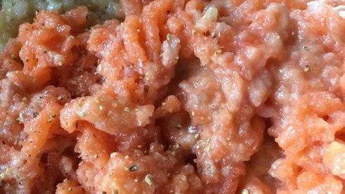 котлета из щуки и морского лосося