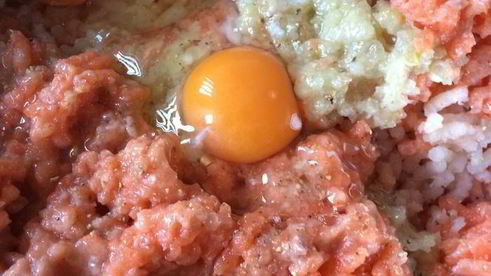 котлета из щуки и морского лосося