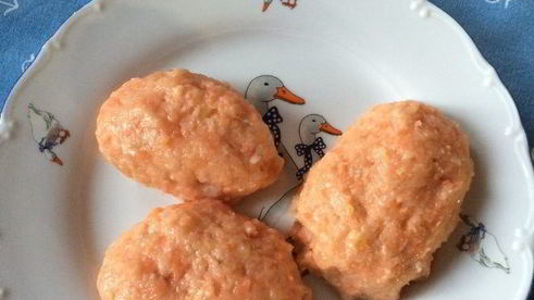 котлета из щуки и морского лосося