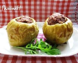 Котлетки для детки в яблоках