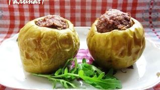 Котлетки для детки в яблоках