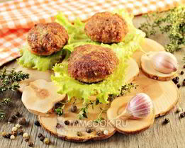 Котлеты без яиц
