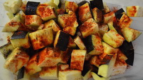 котлеты из баклажана