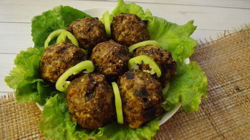 котлеты из баклажана