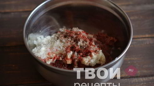 котлеты из баранины