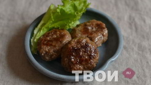 котлеты из баранины