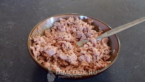 котлеты из консервированного тунца и кукурузы