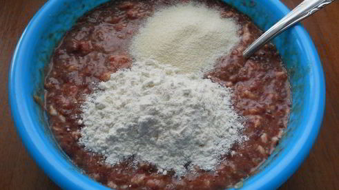 котлеты из куриной печени и свинины