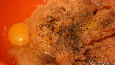 котлеты из лосося