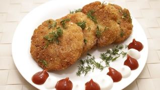 Котлеты из пикши