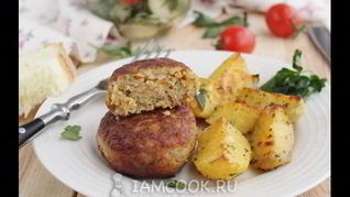 Котлеты из речного окуня