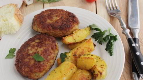 котлеты из речного окуня