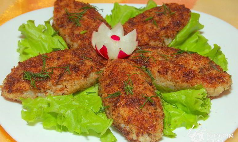 Рецепт котлет из рыбных консервов