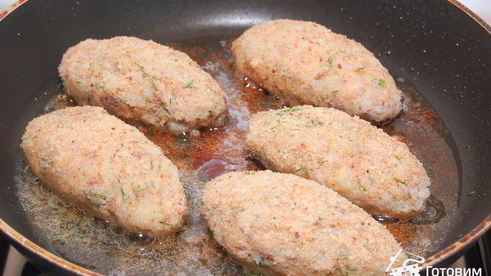 котлеты из рыбных консервов