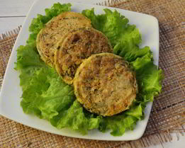 Котлеты из тунца