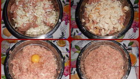 котлеты мясное трио на пару