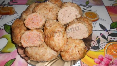 котлеты мясное трио на пару