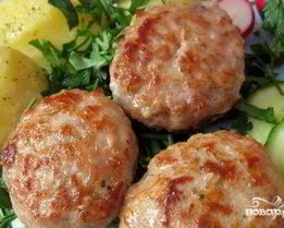 Котлеты с грибами в духовке