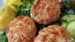Котлеты с грибами в духовке