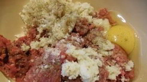 котлеты с грибами в духовке