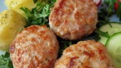 котлеты с грибами в духовке