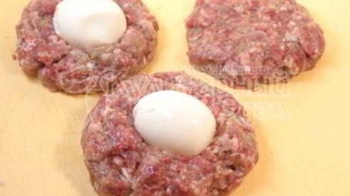 котлеты с начинкой