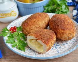 Котлеты с сыром Рокки