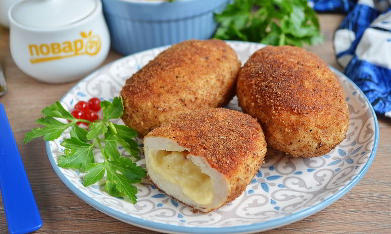 Рецепт котлет с сыром рокки