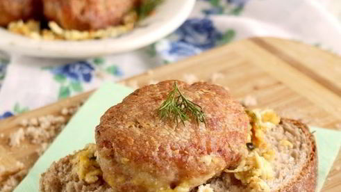 котлеты в сметанном соусе