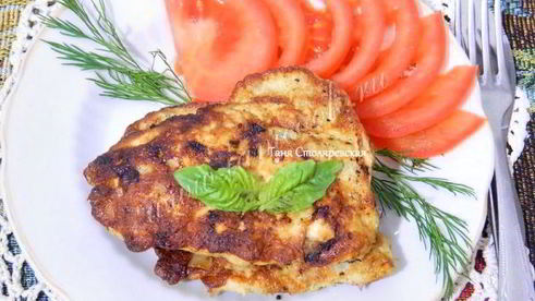 куриные котлеты с отрубями