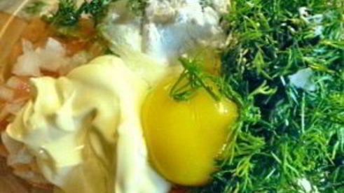 куриные рубленные котлеты с майонезом