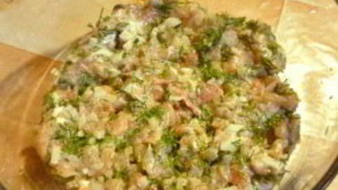 куриные рубленные котлеты с майонезом