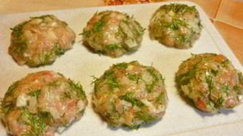 куриные рубленные котлеты с майонезом