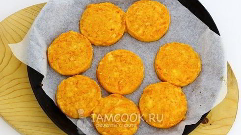 морковные котлеты в духовке