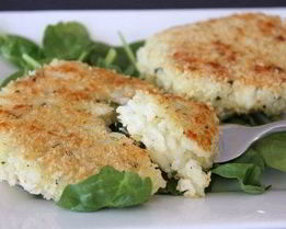 Постные котлеты из овощей и риса