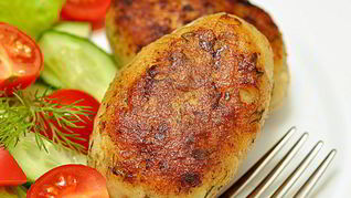 Постные котлеты из щуки