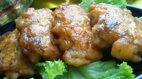 рубленые котлетки из лосося