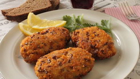 рыбные котлеты по-балкански