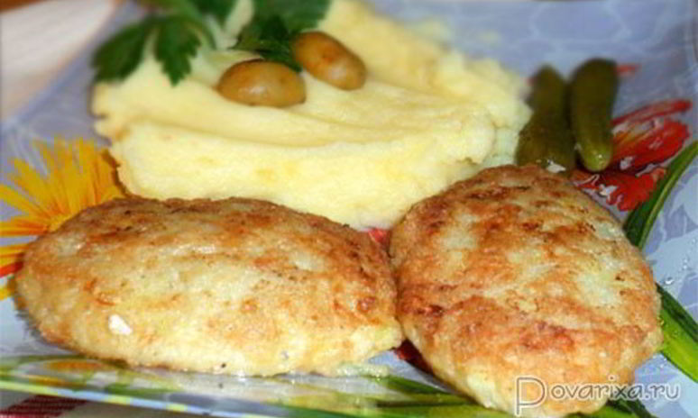 Рецепт рыбных котлет