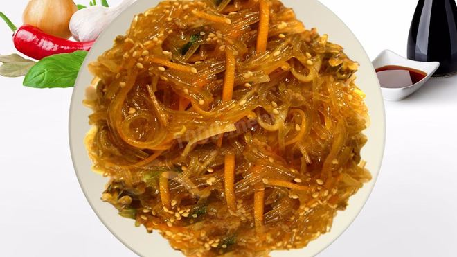 Крахмальная лапша по-китайски