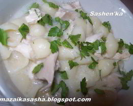 Куриная лапша по-французски