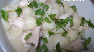 Куриная лапша по-французски